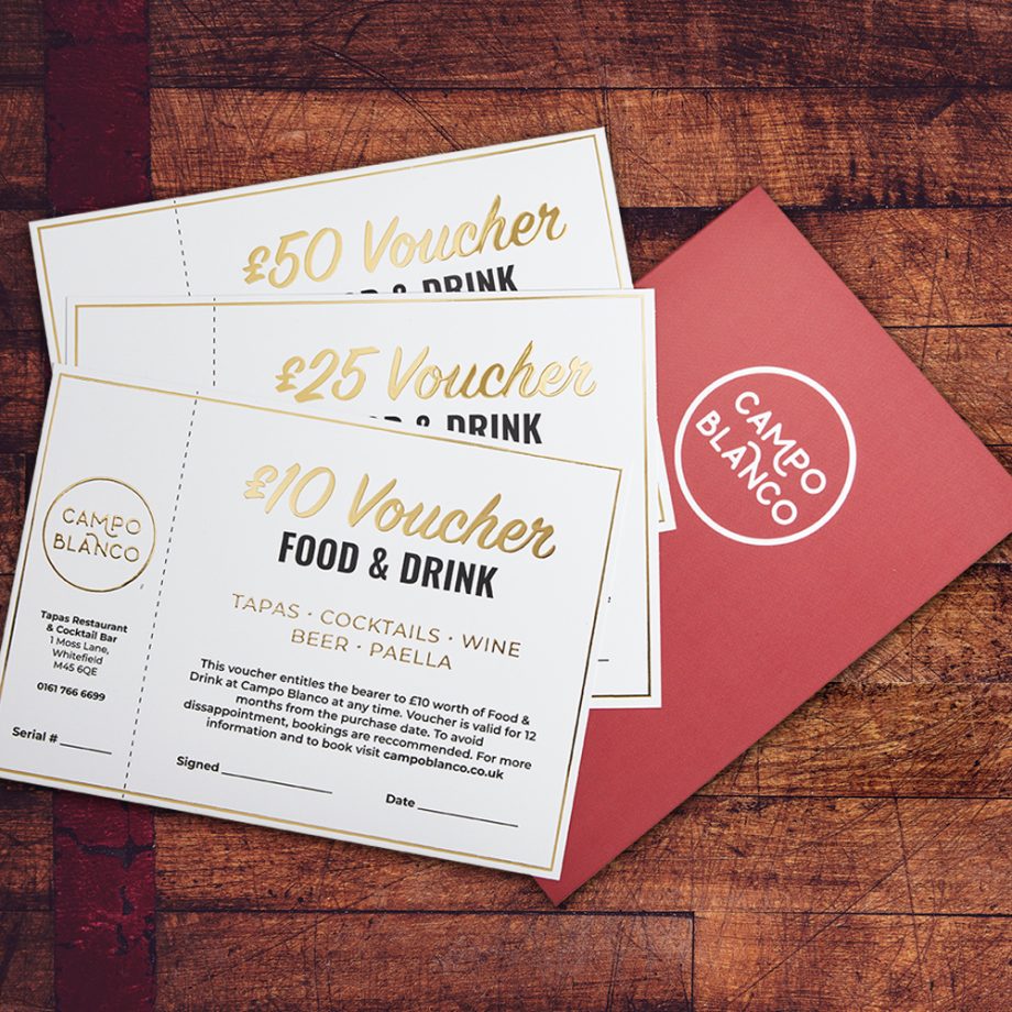 Vouchers with Folder