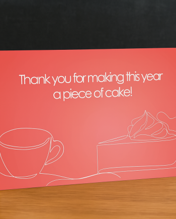 Coffee & Cake Voucher - Cake